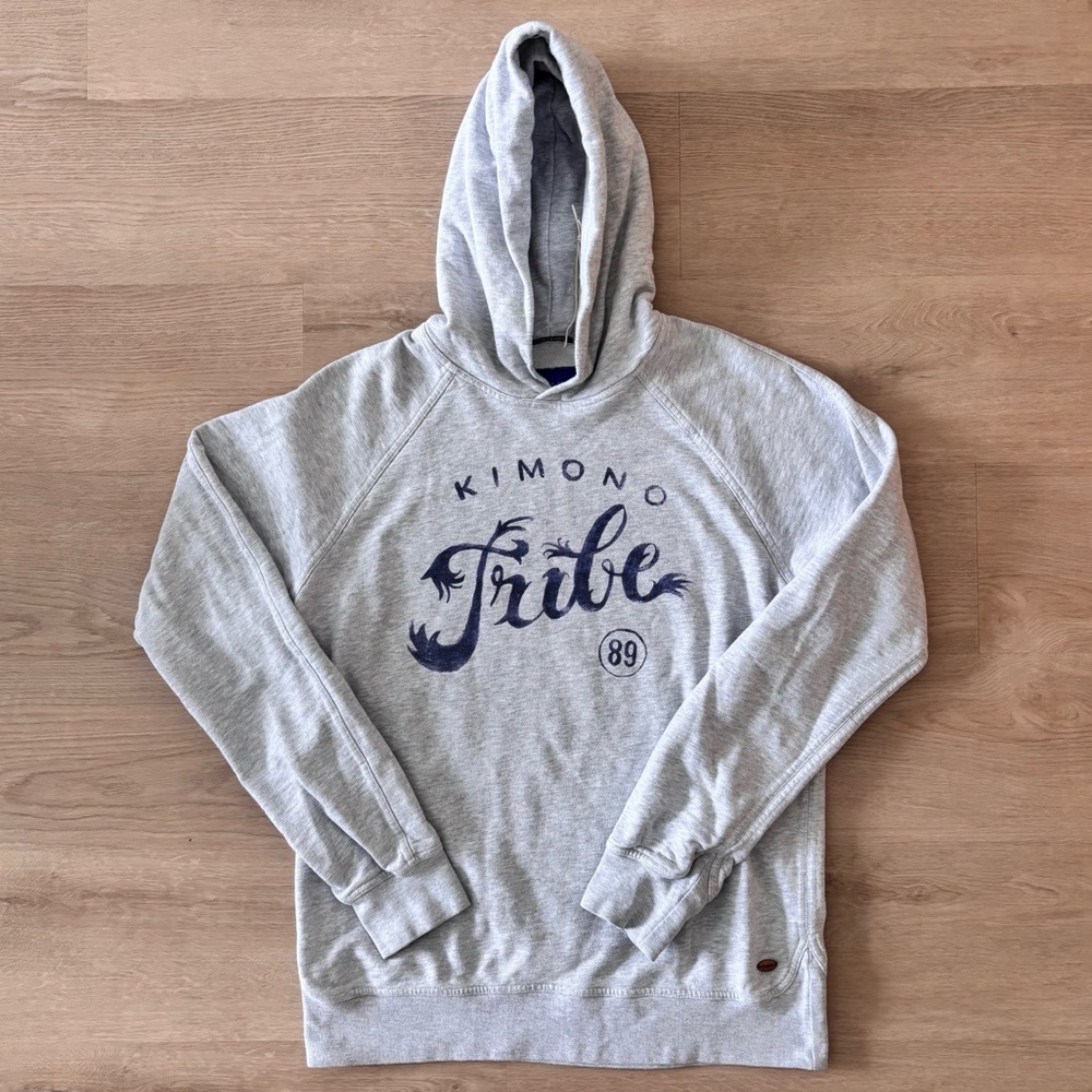Scotch and Soda Hoodie Kimono Tribe 89 Grey